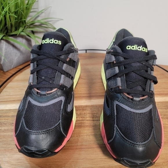 ADIDAS LXCON 94 Core Black/Grey Six/ Solar Red Sneakers Athletic shoes Size 10 - Picture 7 of 17